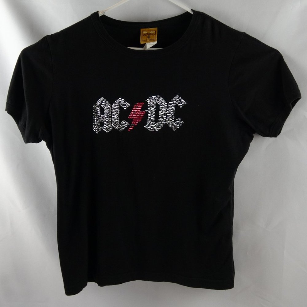 AC/DC Women's Rockware Size 16 Black Shirt